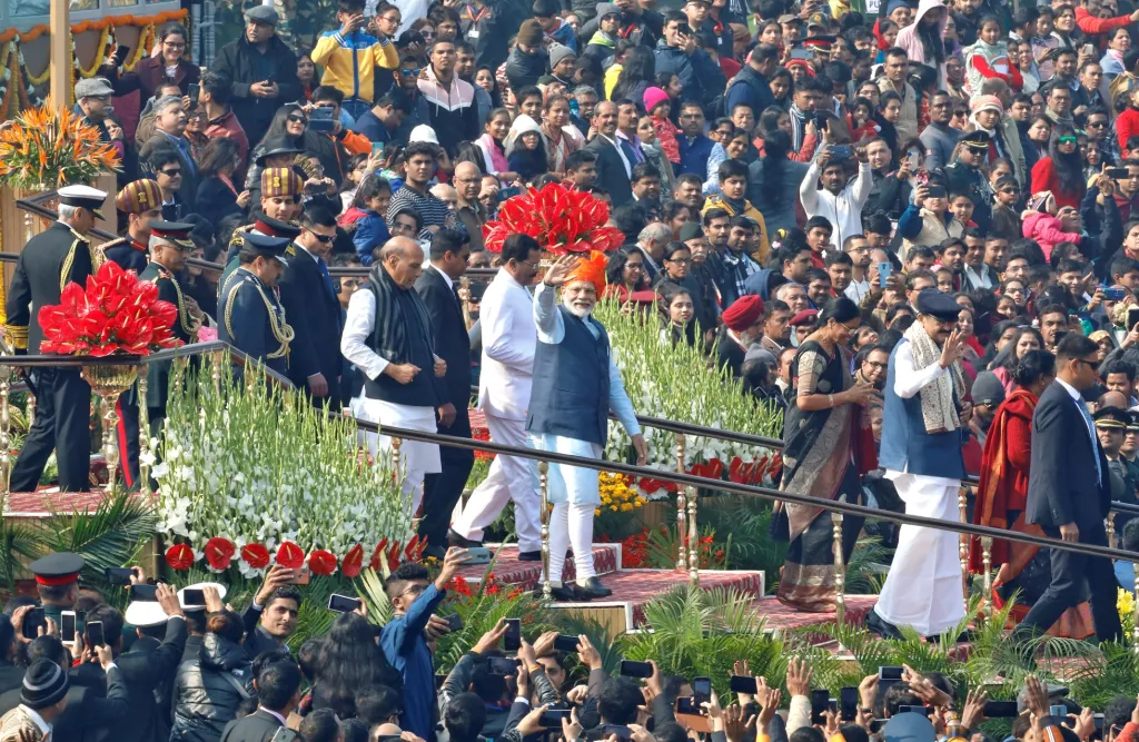 Indie slaví Den republiky