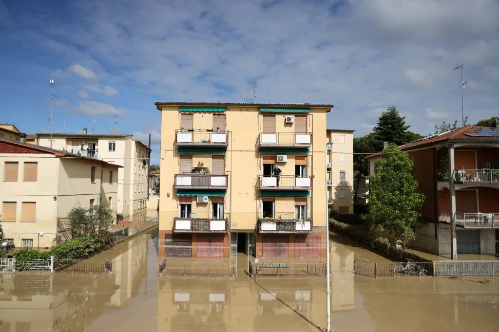 Severovýchod Itálie zasáhly záplavy