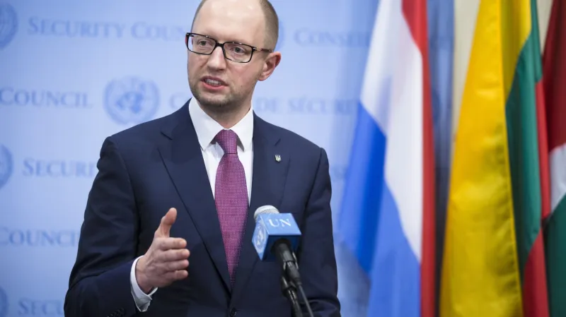 Arsenij Jaceňuk hovořil v RB OSN