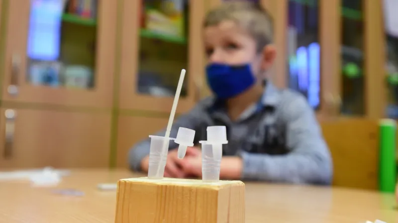 Snímek ze Základní školy Mozartova Olomouc