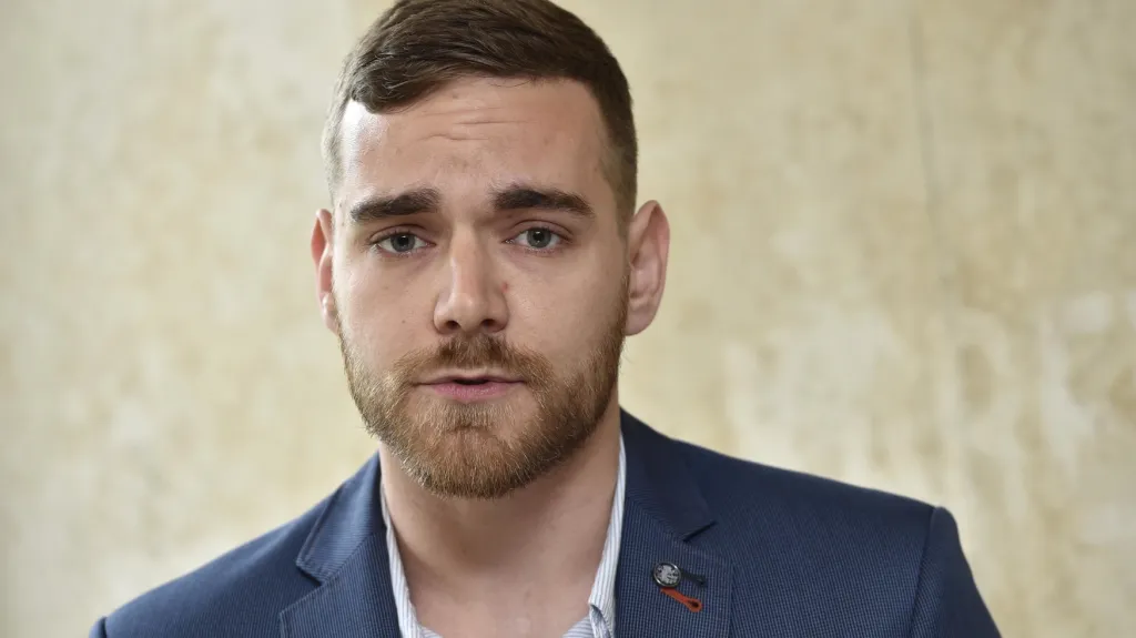Poslanec za Pirátskou stranu Tomáš Vymazal