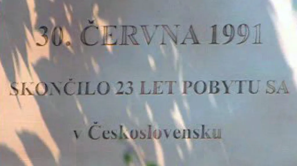 Odchod sovětských vojsk