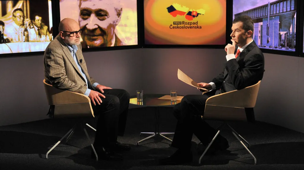 Jan Ruml s Jakubem Železným