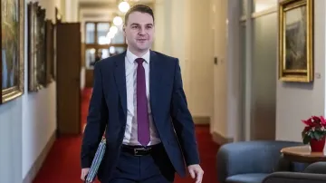 Ministr zahraničí Petr Macinka (Motoristé)