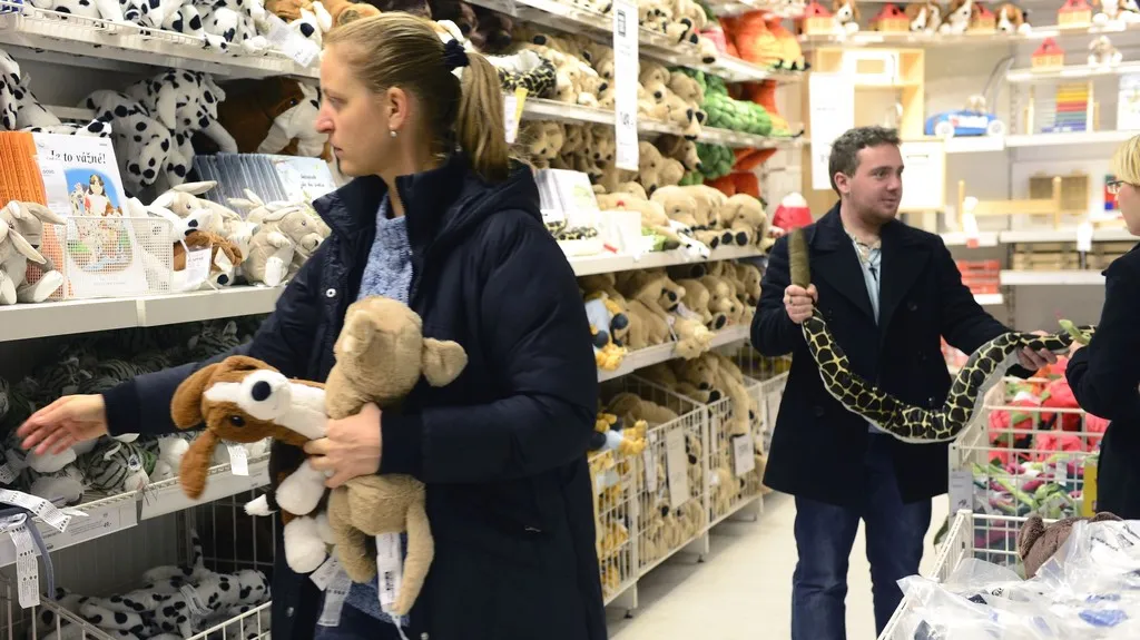 Nakupování o Vánocích