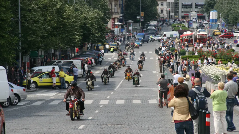Sraz motocyklů značky Böhmerland
