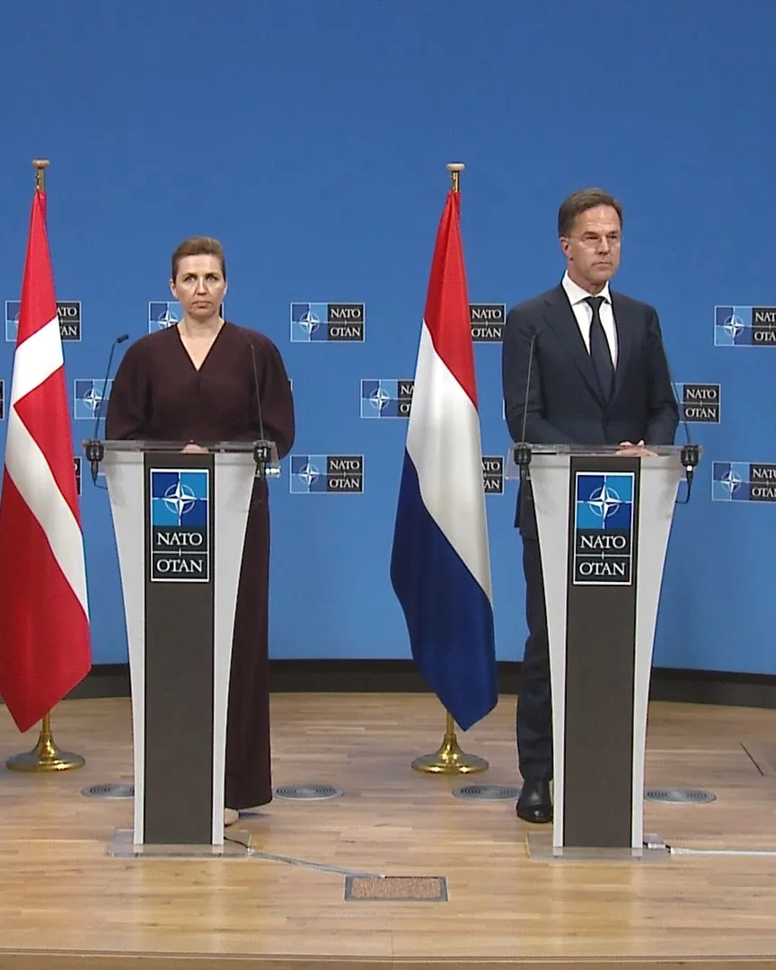 Fiala jednal se šéfem NATO a premiéry Nizozemska a Dánska