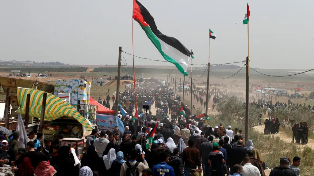 Palestinské protesty