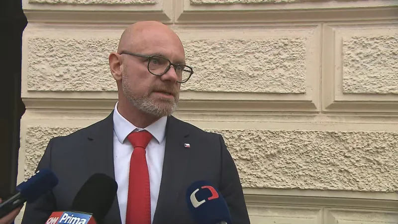 Ministr školství Robert Plaga k uvedení do úřadu