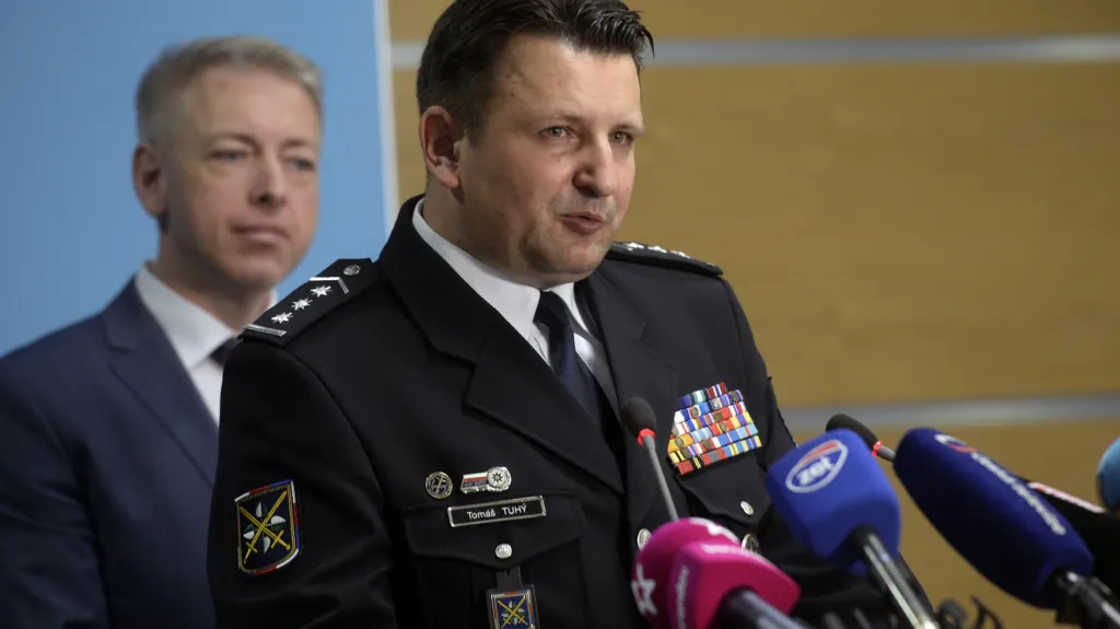 Policejní prezident Tomáš Tuhý