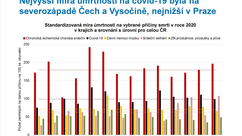 Kde covid zabíjel nejvíc