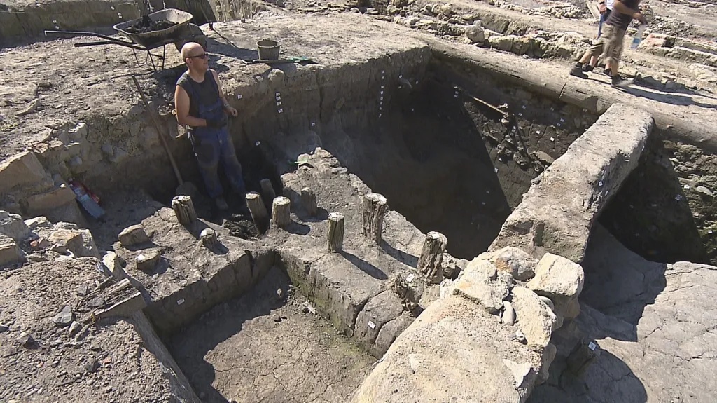 Archeologický výzkum v centru Ostravy