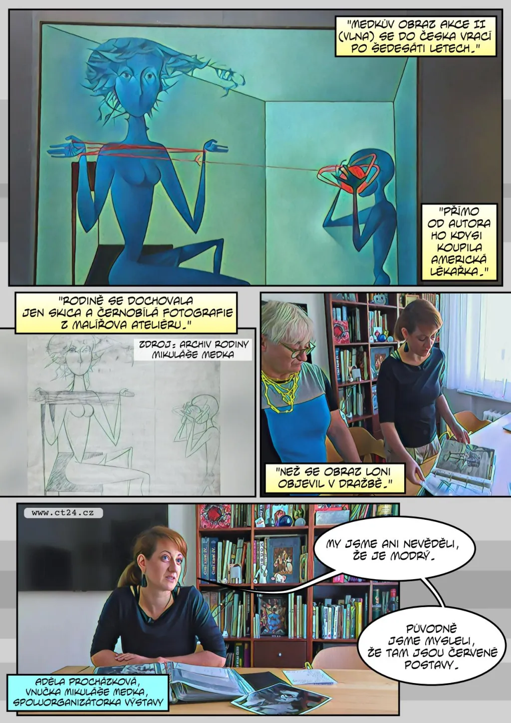 Mikuláš Medek v Národní galerii