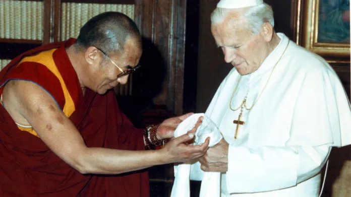 Papež Jan Pavel II. a dalajláma