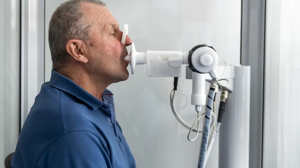 Spirometrické vyšetření plic