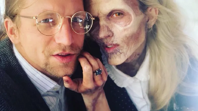 Tomáš a Tamara Klusovi během natáčení klipu Dobrodružce