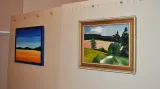 Z výstavy Luďka Dvořáka v Lounech