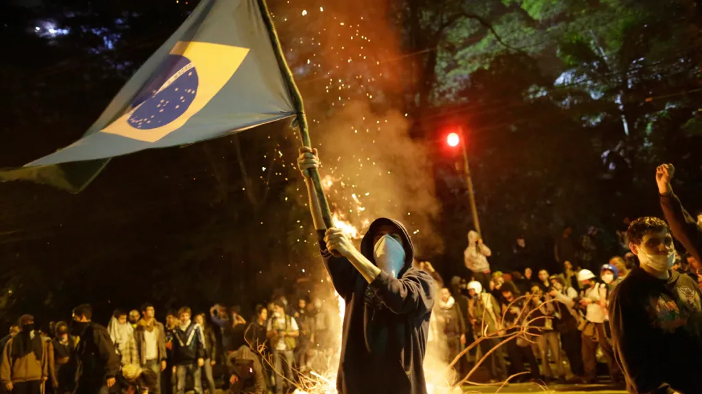 Protesty v Brazílii