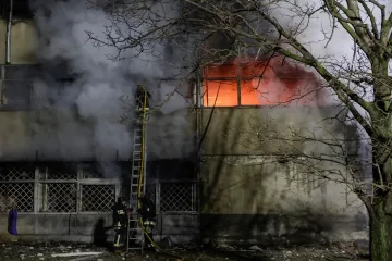 Ruské rakety zabily v Kryvém Rihu čtyři lidi, drony mířily na Charkov