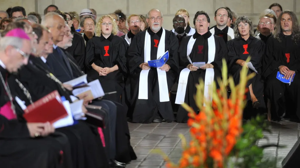 Bohoslužba k výročí upálení Jana Husa