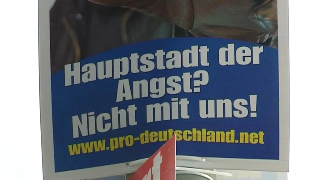 Předvolební kampaň v Berlíně