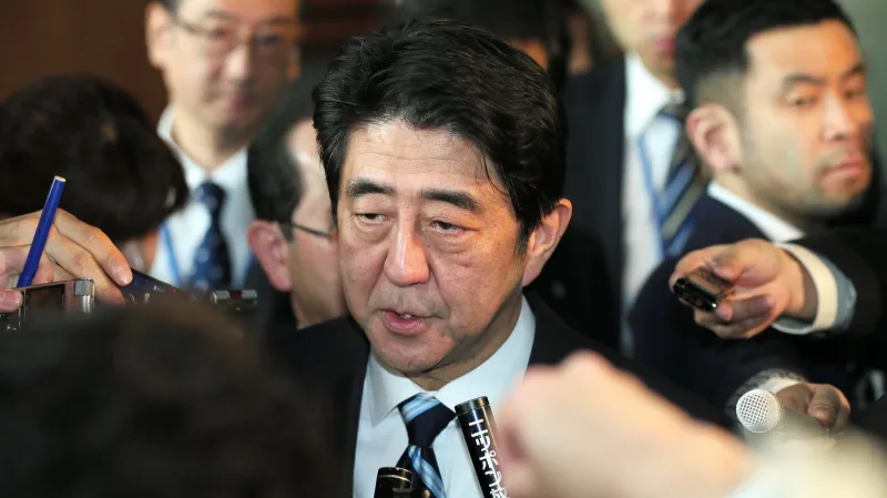 Japonský premiér Šinzó Abe