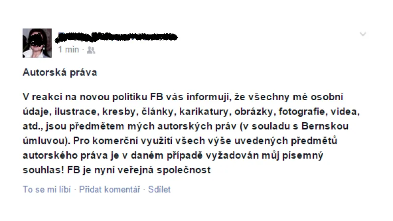 Facebook - reakce na nová pravidla