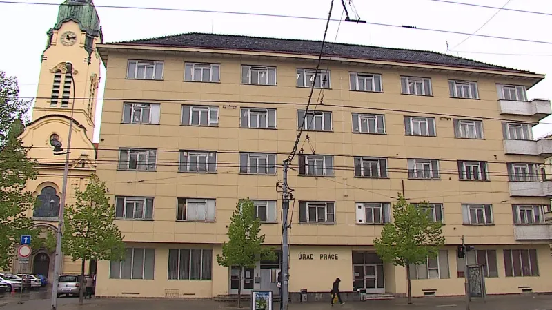 Úřad práce v brněnské Křenové ulici