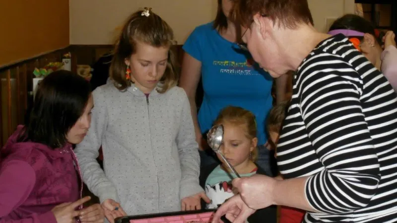 Výroba mýdla v Košticích