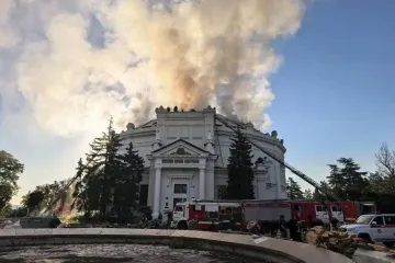 Ukrajina zasáhla sevastopolské muzeum na okupovaném Krymu, tvrdí Rusko