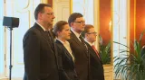 Prezident Václav Klaus jmenoval tři nové ministry