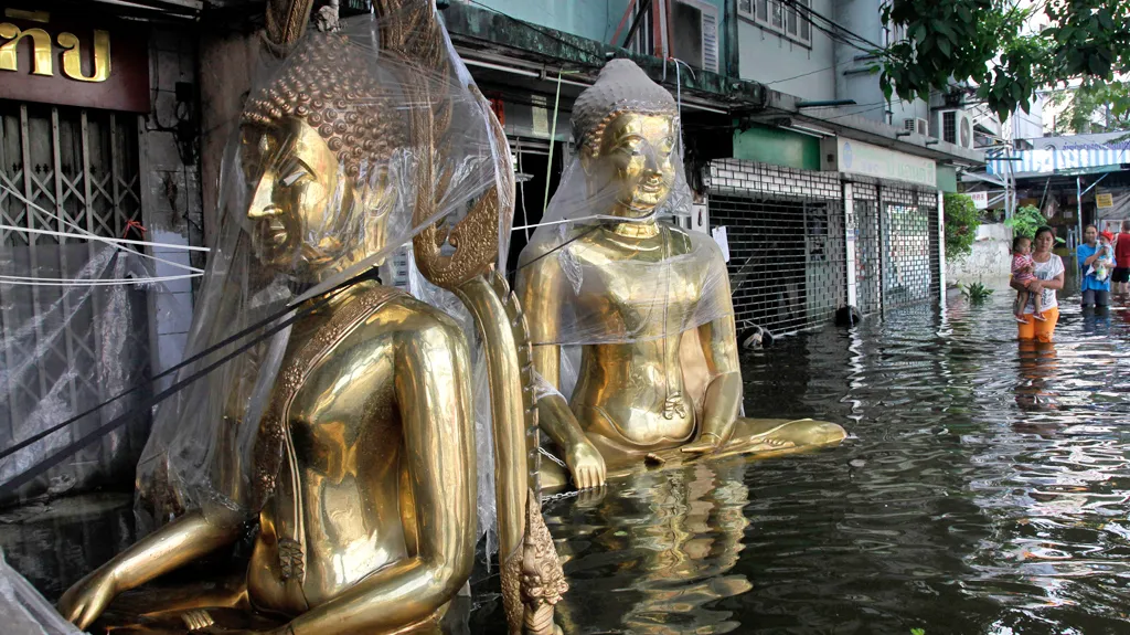 Záplavy v thajském Bangkoku