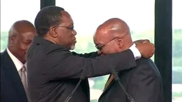 Inaugurace Jacoba Zumy