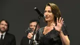 Pia Tjeltaová s cenou za hlavní ženský herecký výkon