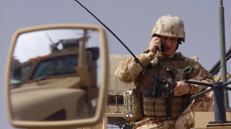 Příslušník 8. jednotky PRT, Pule Alam Afghánistán