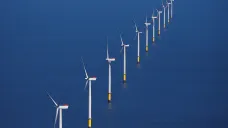 Pobřežní větrná farma u Anglie