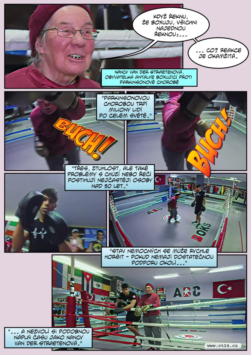 Boxem proti Parkinsonově chorobě