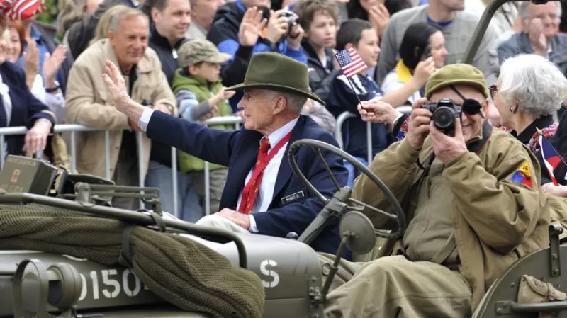 Americký veterán Charles Noble