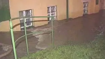Lokální záplavy po bouřce na Karlovarsku
