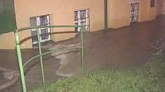 Lokální záplavy.
