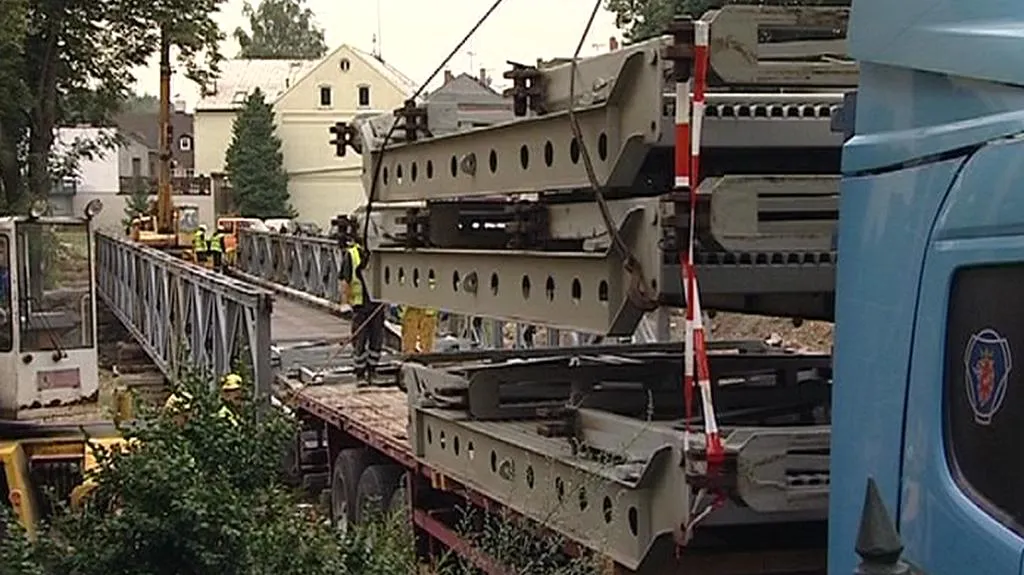 Výměna mostu přes Jeřici