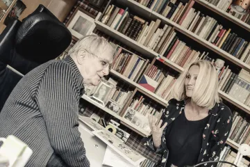 Beseda: Jiří Suchý a Olga Sommerová mluví o filmu, práci i životě