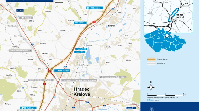 D11 1106 Hradec Králové – Smiřice