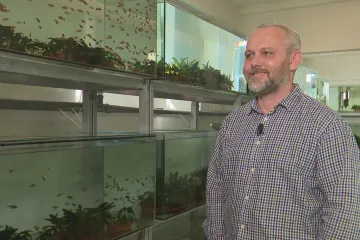 Výroba nábytku ho nenaplňovala. Tak prodává rybičky a na dva týdny dopředu má plno