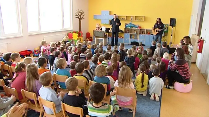 Děti v mateřské škole