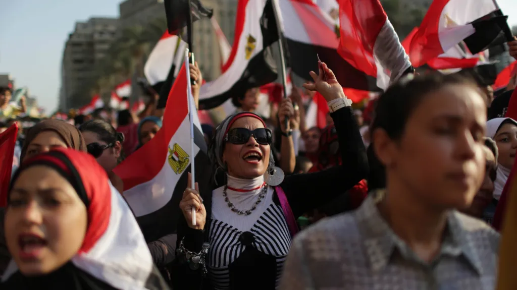 Protesty v Egyptě