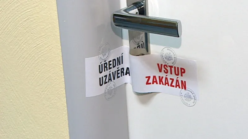 Zapečetěná kancelář