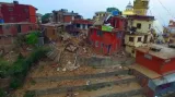 Záběry z dronu na Káthmándú po zemětřesení