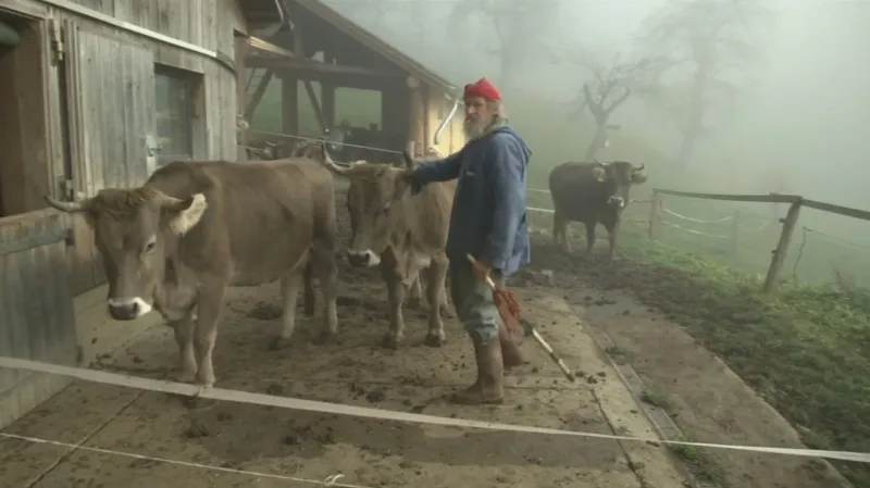 Farmář Armin Capaul