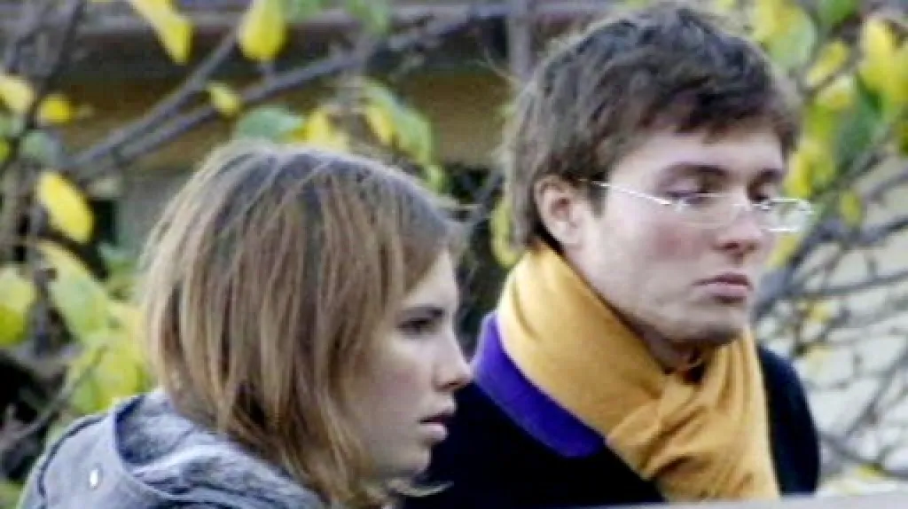 Amanda Knoxová s přítelem